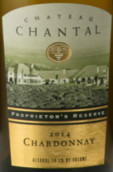 香塔爾莊主珍藏霞多麗干白葡萄酒(Chateau Chantal Proprietor's Reserve Chardonnay, Old Mission Peninsula, USA)