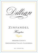 狄里安酒莊懸樹仙粉黛干紅葡萄酒(Dillian Wines Hangtree Zinfandel, Shenandoah Valley, USA)