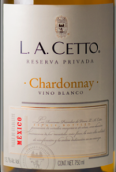 賽托酒莊私人珍藏霞多麗白葡萄酒(L. A. Cetto Reserva Privada Chardonnay, Valle de Guadalupe, Mexico)