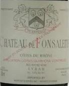 稀雅丝芳莎丽园珍藏西拉红葡萄酒(Chateau Rayas Chateau de Fonsalette Cuvee Syrah Reserve, Cotes du Rhone, France)