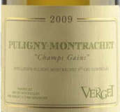 維爾戈酒莊香閣（夏山-蒙哈榭一級(jí)園）白葡萄酒(Verget Champs Gains, Chassagne-Montrachet 1er Cru, France)