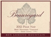 博雷加德絕頂山園黑皮諾干紅葡萄酒(Beauregard Vineyards Bald Mountain Vineyard Pinot Noir, Ben Lomond Mountain, USA)