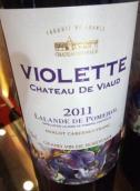 維爾德酒莊紫羅蘭干紅葡萄酒(Chateau de Viaud Violette, Lalande-de-Pomerol, France)