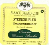 巴爾梅布徹石魚瓊瑤漿白葡萄酒(Domaine Barmes-Buecher Gewurztraminer Steingrubler, Alsace Grand Cru, France)