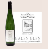 加蘭峽谷石窖綠維特利納珍藏干白葡萄酒(Galen Glen SC Grüner Veltliner Reserve, Pennsylvania, USA)