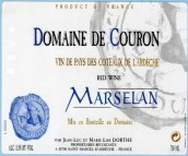 科戎酒莊馬瑟蘭紅葡萄酒(Domaine de Couron Marselan, Ardeche, France)