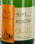 大衛(wèi)·艾美爾酒莊特選珍藏雷司令白葡萄酒(David Ermel Riesling Reserve Particuliere, Alsace, France)