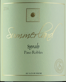 薩默蘭酒莊帕索羅布斯縣西拉紅葡萄酒(Summerland Winery Paso Robles Syrah, Paso Robles, USA)