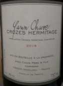 雅恩沙芙酒庄埃米塔日红葡萄酒(Yann Chave, Hermitage, France)