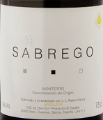 昆塔穆德拉酒莊生態(tài)薩布雷戈白葡萄酒(Quinta da Muradella Sabrego Ecologico, Monterrei, Spain)