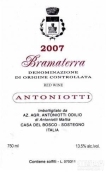 安東尼奧蒂奧迪利奧紅葡萄酒(Antoniotti Odilio Bramaterra, Piedmont, Italy)