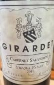 吉拉黛酒莊赤霞珠干紅葡萄酒(Girardet Cabernet Sauvignon, Umpqua Valley, USA)