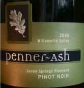 潘納七泉園黑皮諾干紅葡萄酒(Penner-Ash Seven Springs Vineyard Pinot Noir, Willamette Valley, USA)