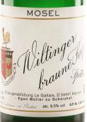 伊贡米勒嘉莱威廷格雷司令迟摘白葡萄酒(Egon Muller - Scharzhof Le Gallais Wiltinger Braune Kupp Riesling Spatlese, Mosel, Germany)