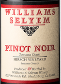 威廉斯樂姆酒莊亨氏園黑皮諾干紅葡萄酒（索諾瑪縣）(Williams Selyem Estate Vineyard Hirsch Vineyard Pinot Noir, Sonoma Coast, USA)