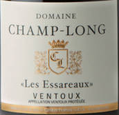 尚布龙伊莎蕾干红葡萄酒(Domaine Champ Long Les Essareaux, Cotes de Ventoux, France)