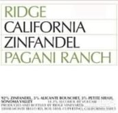 山脊帕格尼園仙粉黛干紅葡萄酒(Ridge Pagani Ranch Zinfandel, Sonoma Valley, USA)