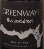 綠道酒莊建筑師西拉干紅葡萄酒(Greenway Wines The Architect Shiraz, Broke Fordwich, Australia)