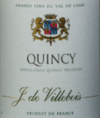 維耶布瓦酒莊珍藏系列昆西白葡萄酒(Domaine J. de Villebois Collection Quincy, Quincy, France)