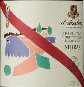 黛倫堡酒莊果蝠園設(shè)拉子紅葡萄酒(d'Arenberg The Fruit Bat Single Vineyard Shiraz, McLaren Vale, Australia)