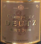 蒂姿酒莊年份香檳(Deutz Brut, Champagne, France)