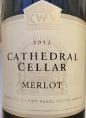 KWV酒莊大教堂窖藏梅洛干紅葡萄酒(KWV Cathedral Cellar Merlot, Coastal Region, South Africa)