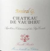 沃迪奧酒莊海軍上將G紅葡萄酒(Chateau de Vaudieu Amiral G., Chateauneuf-du-Pape, France)