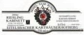 Weingut Karthauserhof Eitelsbacher Karthauserhofberg Riesling Kabinett, Mosel, Germany