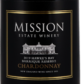 明圣酒莊巴里克園橡木桶珍藏霞多麗白葡萄酒(Mission Estate Winery Barrique Reserve Chardonnay, Hawke's Bay, New Zealand)