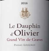 奧利弗酒莊海豚干紅葡萄酒(Le Dauphin d'Olivier, Pessac-Leognan, France)