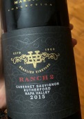 璞立酒莊酒莊2號(hào)園赤霞珠紅葡萄酒(Beaulieu Vineyard Ranch 2 Cabernet Sauvignon, Rutherford, USA)