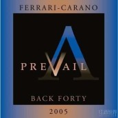 法拉利卡諾流行黑臉干紅葡萄酒(Ferrari-Carano Prevail Back Forty, Alexander Valley, USA)