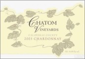 Chatom Vineyards Chardonnay, Calaveras County, USA