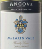 安戈瓦家庭波峰系列霞多麗干白葡萄酒(Angove Family Crest Chardonnay, McLaren Vale, Australia)