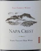 姚氏家族納帕峰紅葡萄酒(Yao Family Wines Napa Crest, Napa Valley, USA)