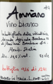 芭芭拉酒莊阿瑪諾白葡萄酒(Cantine Barbera Ammano Bianco, Sicily, Italy)