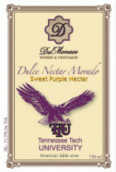 德摩納哥杜爾塞花蜜莫拉多干紅葡萄酒(DelMonaco Winery & Vineyards Dulce Nectar Morado, Tennessee, USA)