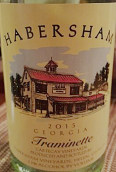 哈博沙酒莊塔明內(nèi)干白葡萄酒(Habersham Traminette, Georgia, USA)