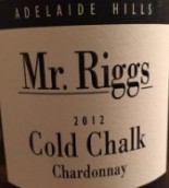 里格斯先生冷白堊霞多麗白葡萄酒(Mr. Riggs Cold Chalk Chardonnay, Clare Valley, Australia)