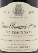 伊曼纽尔·鲁热酒庄秀峰（沃恩·罗曼尼一级园）红葡萄酒(Domaine Emmanuel Rouget Les Beaux Monts, Vosne-Romanee Premier Cru, France)