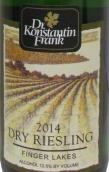 弗蘭克博士酒莊雷司令干白葡萄酒(Dr. Frank's Wines Riesling Dry, New York, USA)