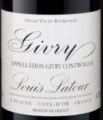 路易拉圖（日夫里村）紅葡萄酒(Louis Latour, Givry, France)