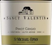 迈克厄本酒庄阿皮亚诺圣瓦伦丁灰皮诺白葡萄酒(St. Michael-Eppan San Michele Appiano Sanct Valentin Pinot Grigio Sudtirol - Alto Adige, Trentino-Alto Adige, Italy)