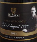 吉爾森酒莊奧古斯特1888白葡萄酒(Giesen Wines The August 1888, Marlborough, New Zealand)