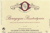 菲利普·日耳曼酒莊勃艮第混釀紅葡萄酒(Domaine Philippe Germain Burgundy Passetoutgrain, Cote de Beaune, France)