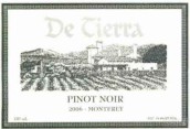 蒂拉彤徳園黑皮諾干紅葡萄酒(De Tierra Tondre Vineyard Pinot Noir, Monterey, USA)