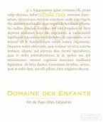 盎芬酒莊白紙干白葡萄酒(Domaine des Enfants Tabula Rasa, Vin de Pays des Cotes Catalanes, France)