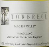 托布雷酒莊樵夫系列瑚珊-維歐尼-瑪珊混釀白葡萄酒(Torbreck Woodcutter's Roussanne - Viognier - Marsanne, Barossa Valley, Australia)