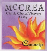 麥克雷天空騎士園古諾瓦茲干紅葡萄酒(McCrea Cellars Ciel du Cheval Vineyard Counoise, Red Mountain, USA)