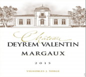 愛神堡紅葡萄酒(Chateau Deyrem Valentin, Margaux, France)